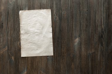 eski ahşap kağıda