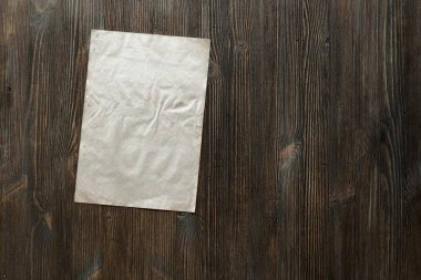 eski ahşap kağıda