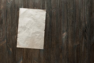 eski ahşap kağıda