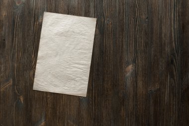 eski ahşap kağıda