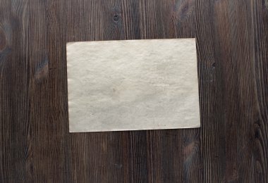 eski ahşap kağıda