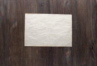 eski ahşap kağıda