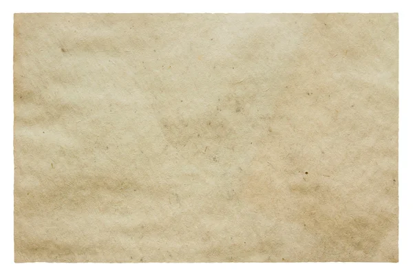 Old paper isolated — Stock Photo, Image