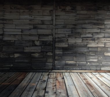 eski ahşap iç