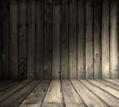 eski ahşap iç