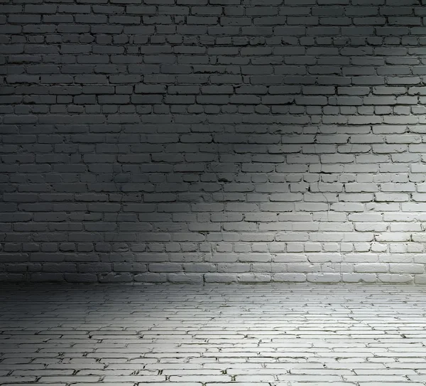 Tuğla duvarlı eski oda