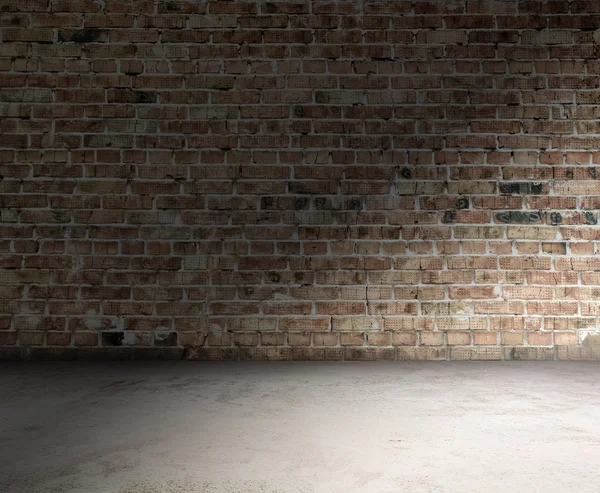 Tuğla duvarlı eski oda