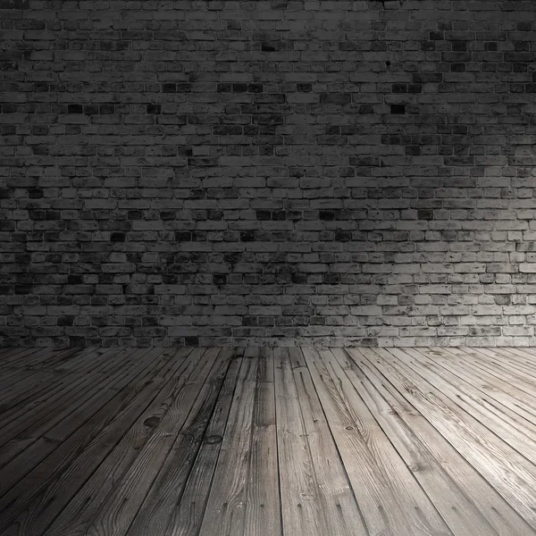 Tuğla duvarlı eski oda