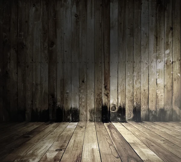 Old wooden interior Stock Photo