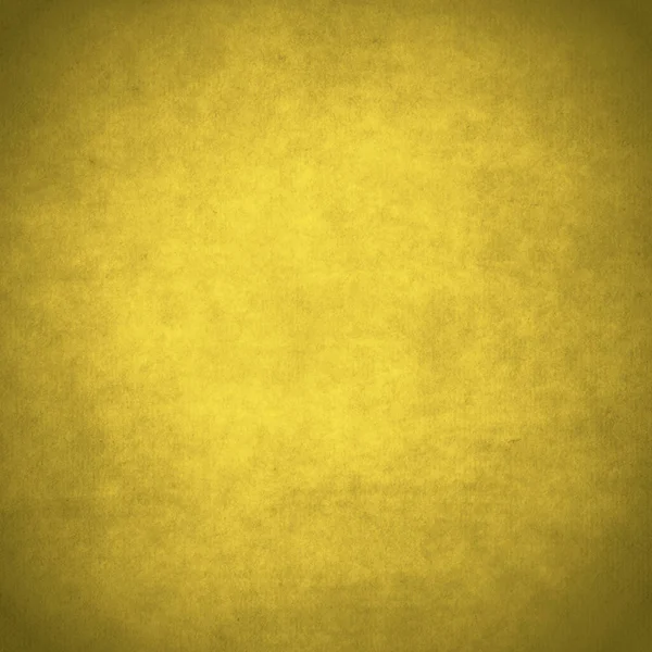 Velho Grunge Papel Amarelo Fundo Ouro — Fotografia de Stock