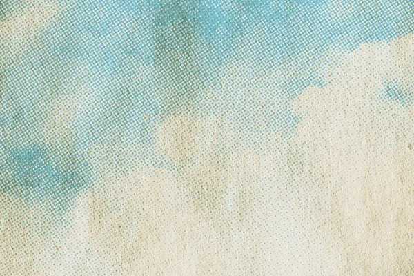 Motif Ciel Rétro Sur Vieille Texture Papier Nuages Vintage — Photo