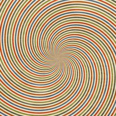 Geçmişe dönüş, eski grunge kağıdında eski güneş ışınları