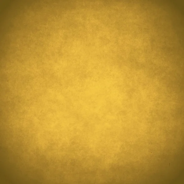 Velho Grunge Papel Amarelo Fundo Ouro — Fotografia de Stock