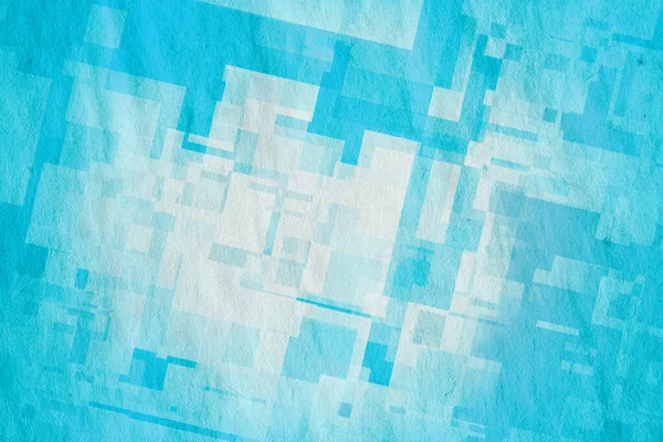 Abstrait Fond Bleu Vieux Papier Grunge — Photo