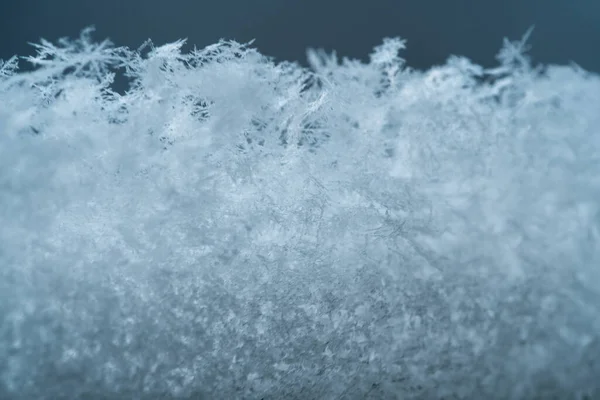 Świeży Biały Śnieg Tło Zimowe — Zdjęcie stockowe