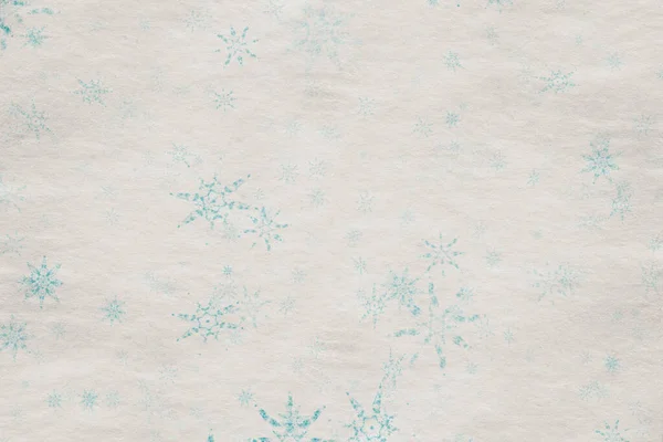 Natale Sfondo Vintage Con Fiocchi Neve Carta Vecchia Texture — Foto Stock