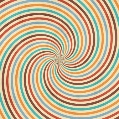 Geçmişe dönüş, eski grunge kağıdında eski güneş ışınları