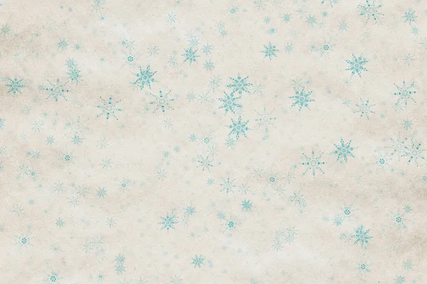 Χριστούγεννα Vintage Φόντο Νιφάδες Χιονιού Παλιά Υφή Χαρτιού — Φωτογραφία Αρχείου