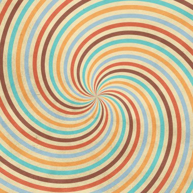 Geçmişe dönüş, eski grunge kağıdında eski güneş ışınları