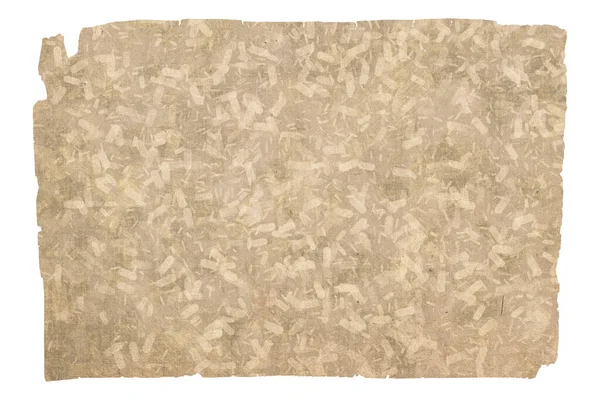 kırpma yolu olan beyaz arkaplanda izole edilmiş eski kağıt