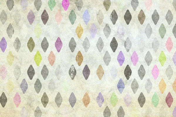 Old Paper Texture Retro Rhombus Background — Stock Photo, Image
