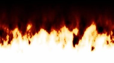 Canlandırılmış ateş, oluşturulmuş alev arkaplanı.