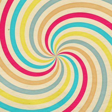 Geçmişe dönüş, eski grunge kağıdında eski güneş ışınları