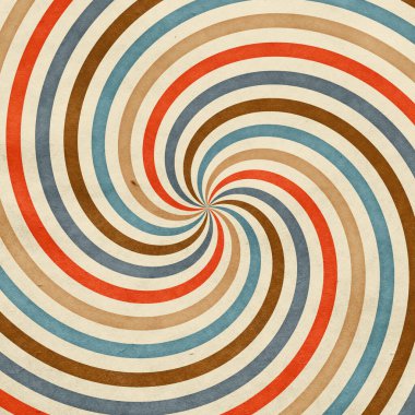 Geçmişe dönüş, eski grunge kağıdında eski güneş ışınları