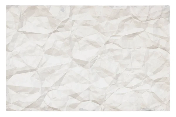 Старий Порожній Крихкий Папір Копіспадом Ізольований Білому Тлі — стокове фото