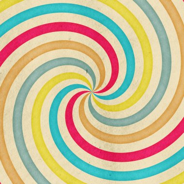 Geçmişe dönüş, eski grunge kağıdında eski güneş ışınları