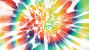 Boyalı soyut arkaplan animasyonu. Döndürülebilir hareket.