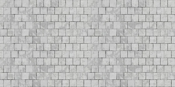 Tiled Wall Texture Grey Seamless Background — Stock Photo, Image