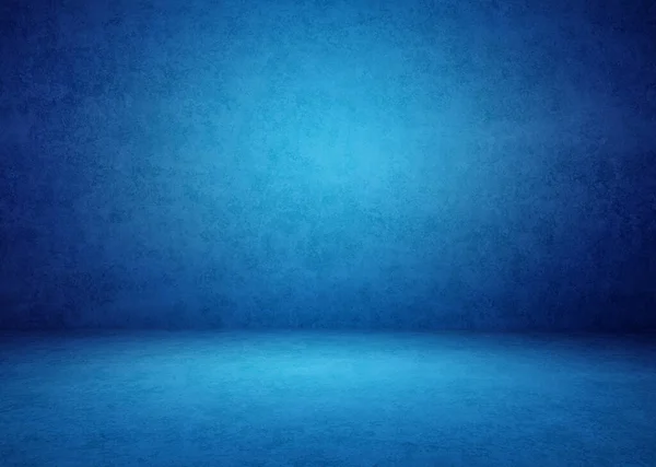 Blue Concrete Interior Plaster Background — Stock Photo, Image