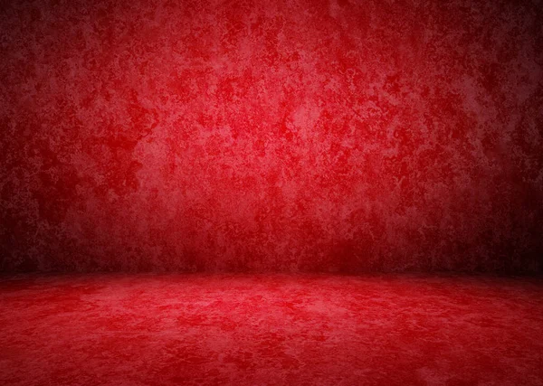 Red Concrete Interior Plaster Background — Stock Photo, Image