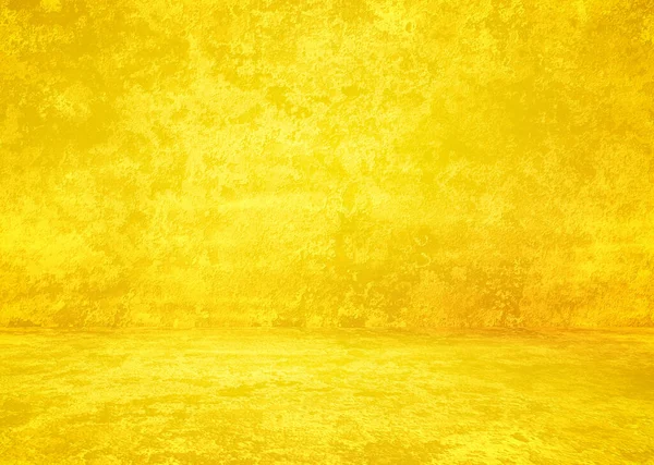 Желтый Бетонный Интерьер Гипсовый Фон — стоковое фото