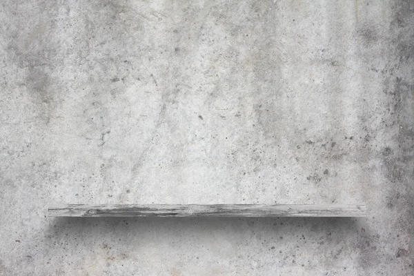 Empty Shelf Concrete Wall — Stock Photo, Image