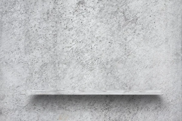 Empty Shelf Concrete Wall — Stock Photo, Image