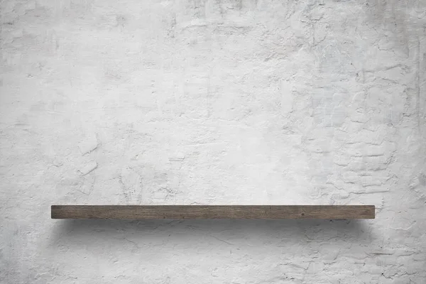 Empty Shelf Concrete Wall — Stock Photo, Image