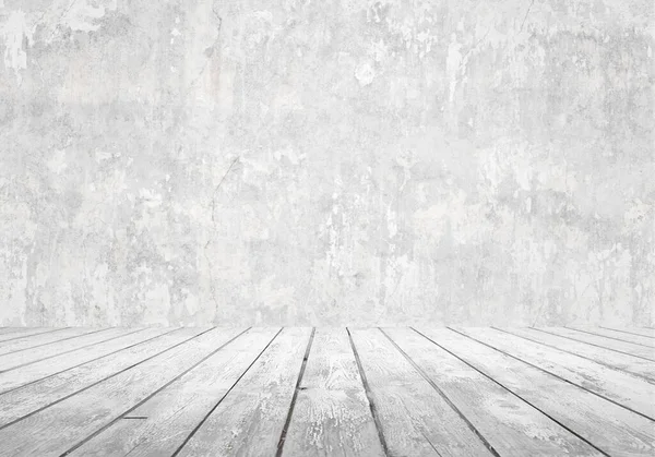 Empty Room Concrete Wall White Background — Stock Photo, Image