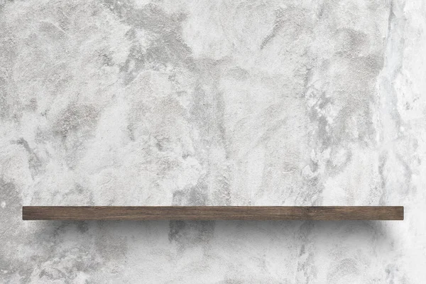 Empty Shelf Concrete Wall — Stock Photo, Image