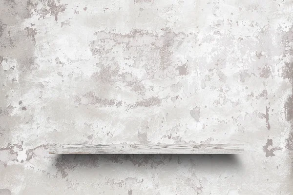 Mensola Vuota Muro Cemento — Foto Stock