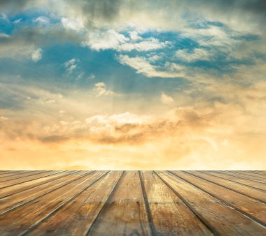 gökyüzü günbatımı