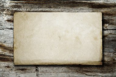 Vintage kağıt üzerinde ahşap doku