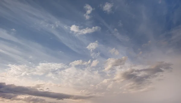 Sunset, sky and clouds — Stock Photo, Image