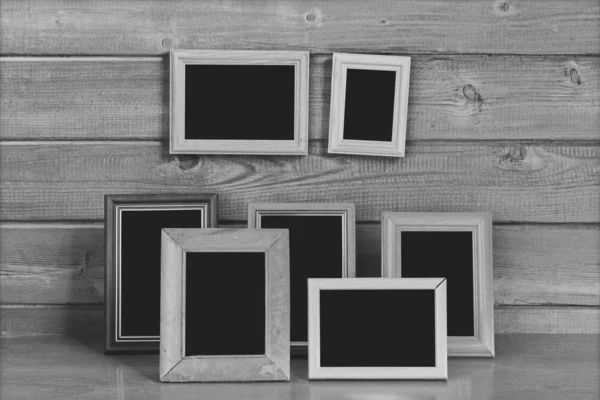 Old photo frames — Stock Photo, Image