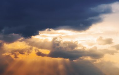 günbatımı gökyüzü arkaplanı