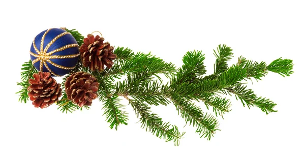 Kerstdecoratie geïsoleerd — Stockfoto