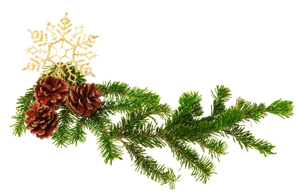 Vánoční dekorace, samostatný — Stock fotografie