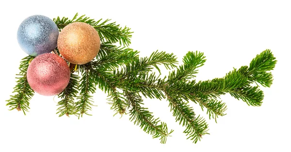 Kerstdecoratie geïsoleerd — Stockfoto