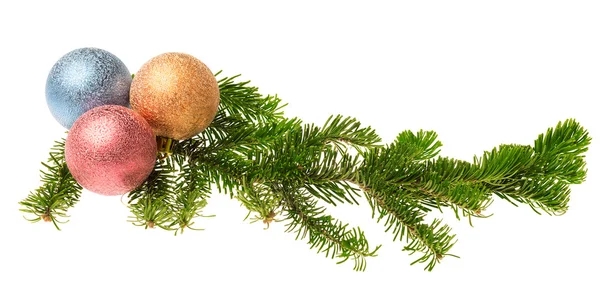 Kerstdecoratie geïsoleerd — Stockfoto